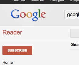 Google reader, or at least part of it